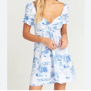 show me your mumu cia mini dress Show Me Your Mumu 291185 Women's CIA Mini Dress, Midsummer Ivory, Size  Small